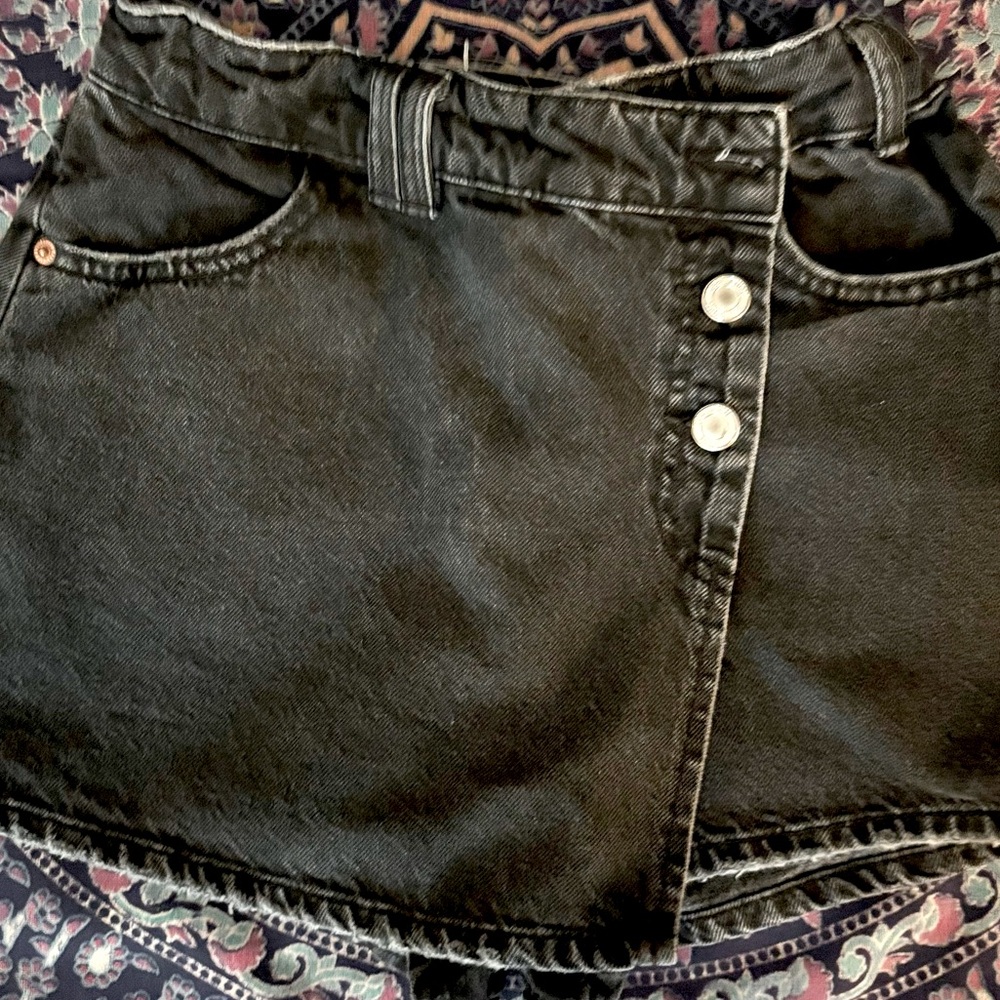 Zara Asymmetrical Skater Mini Skort